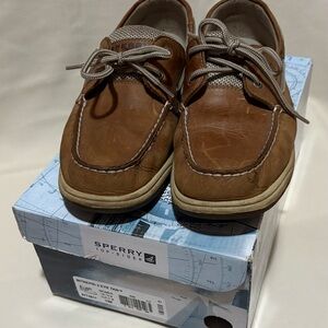 Sperry Brown Leather Loafers Women’s